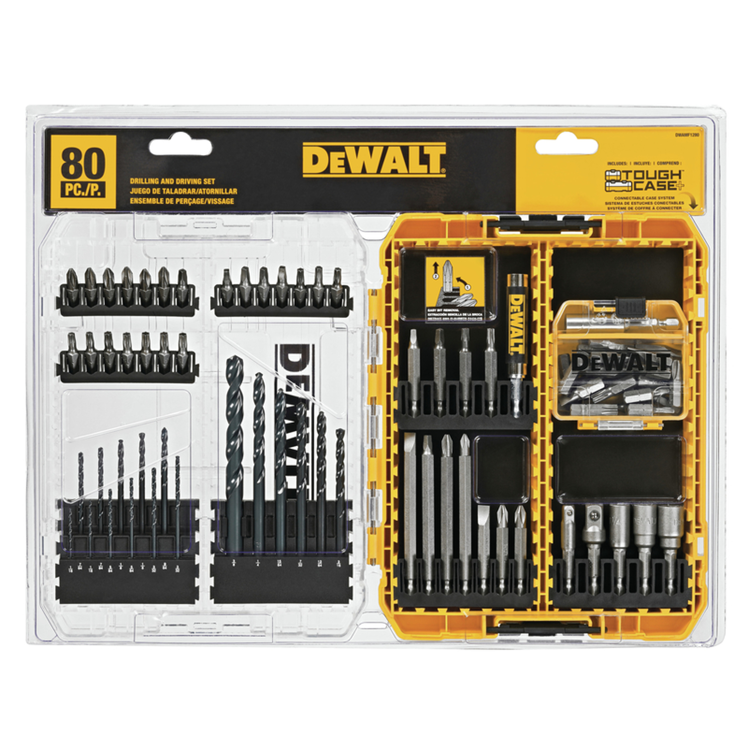 DW Drill and Driver Bit Set 80 pc