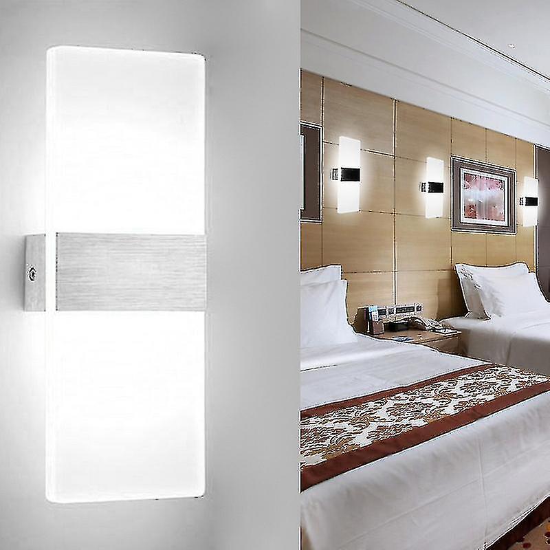 1 Piece Wall Lamp Led Indoor Wall Lamp Acrylic Wall Lighting Modern For Living Room Stairwell Bedroom Hallway Natural