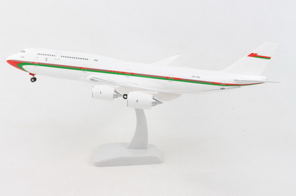 Hogan Royal Flight Of Oman 747 8 1/200 W/Gear Reg ...