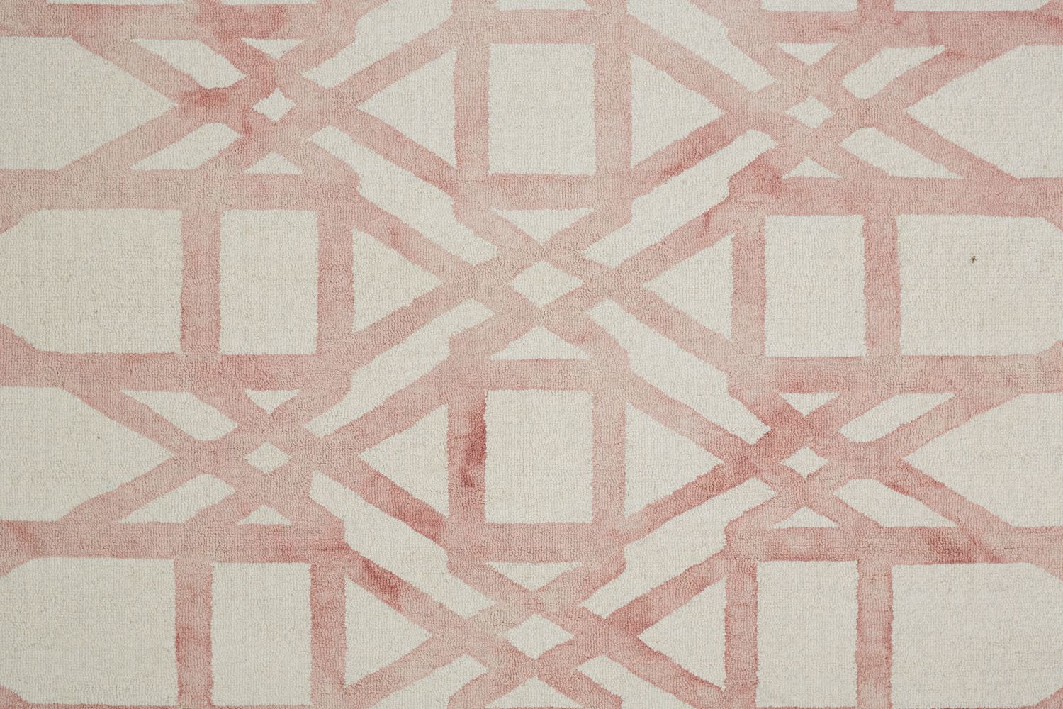 Marengo Hand Tufted Pink and Ivory Rug by BD Fine