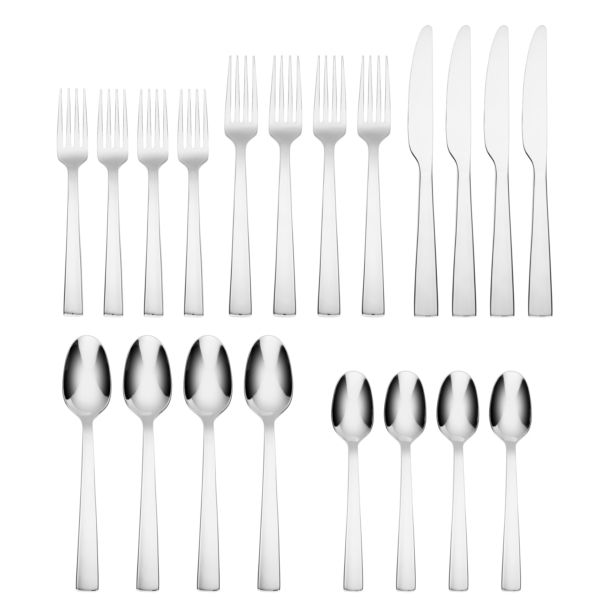 Rhyme Mirror 20-Piece Flatware Set