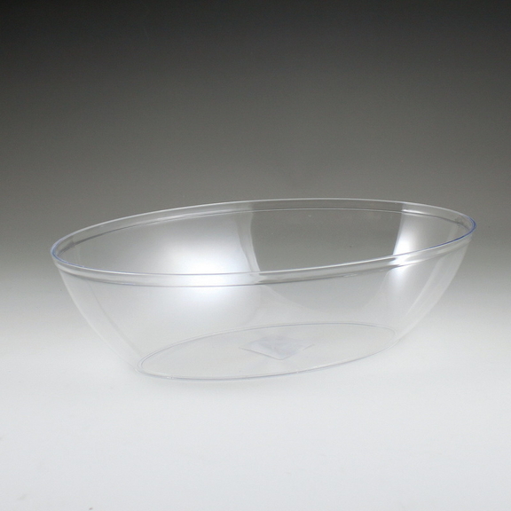 Maryland Plastics MPI0171 12 Crystalware Oval Sal...