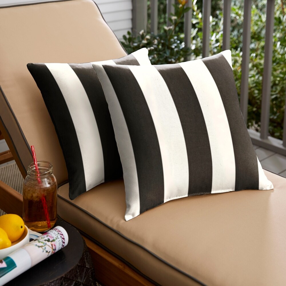 Sunbrella Cabana Classic Indoor/ Outdoor Pillow  Set of 2