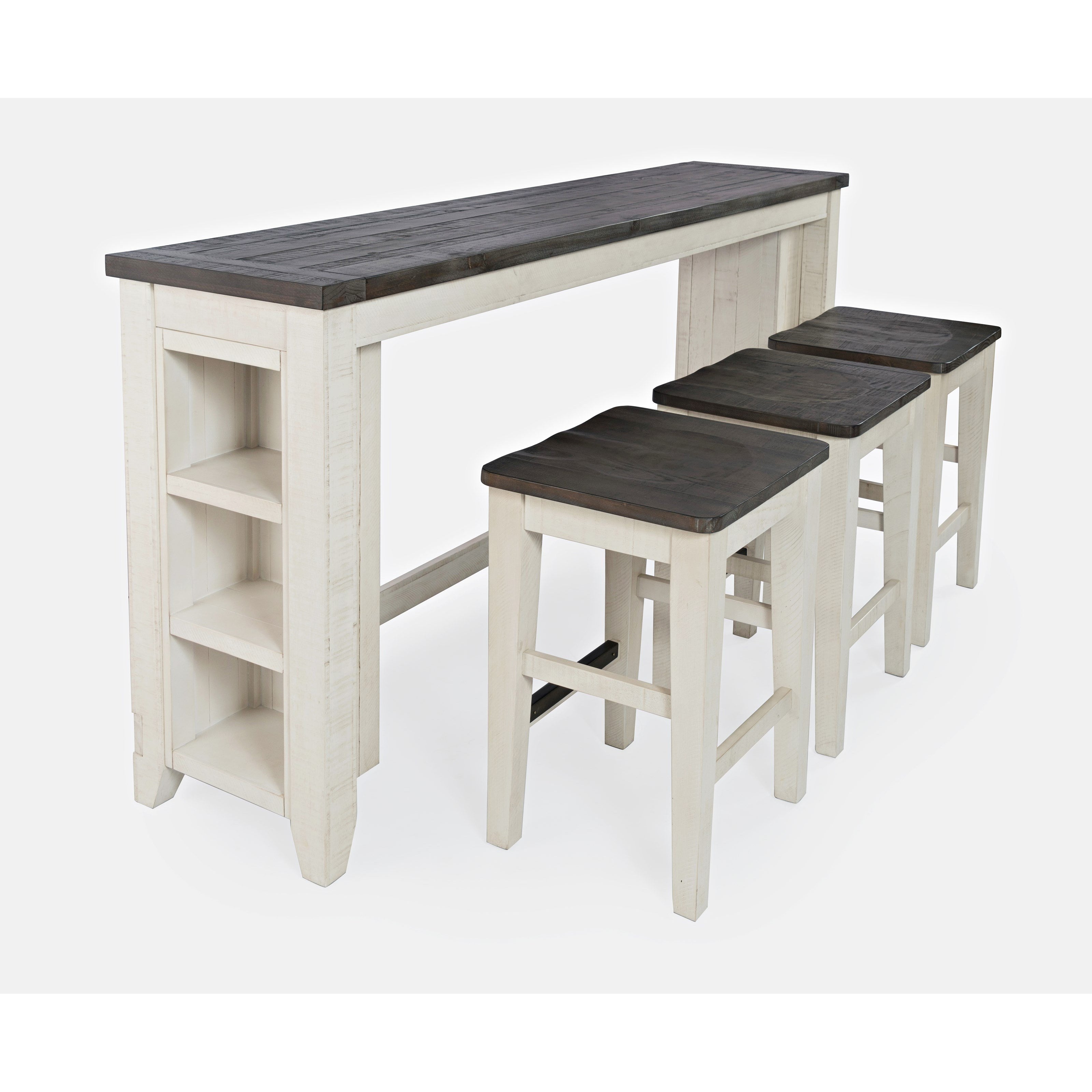 Loft Study Hall 4-Pc Console Dining Set