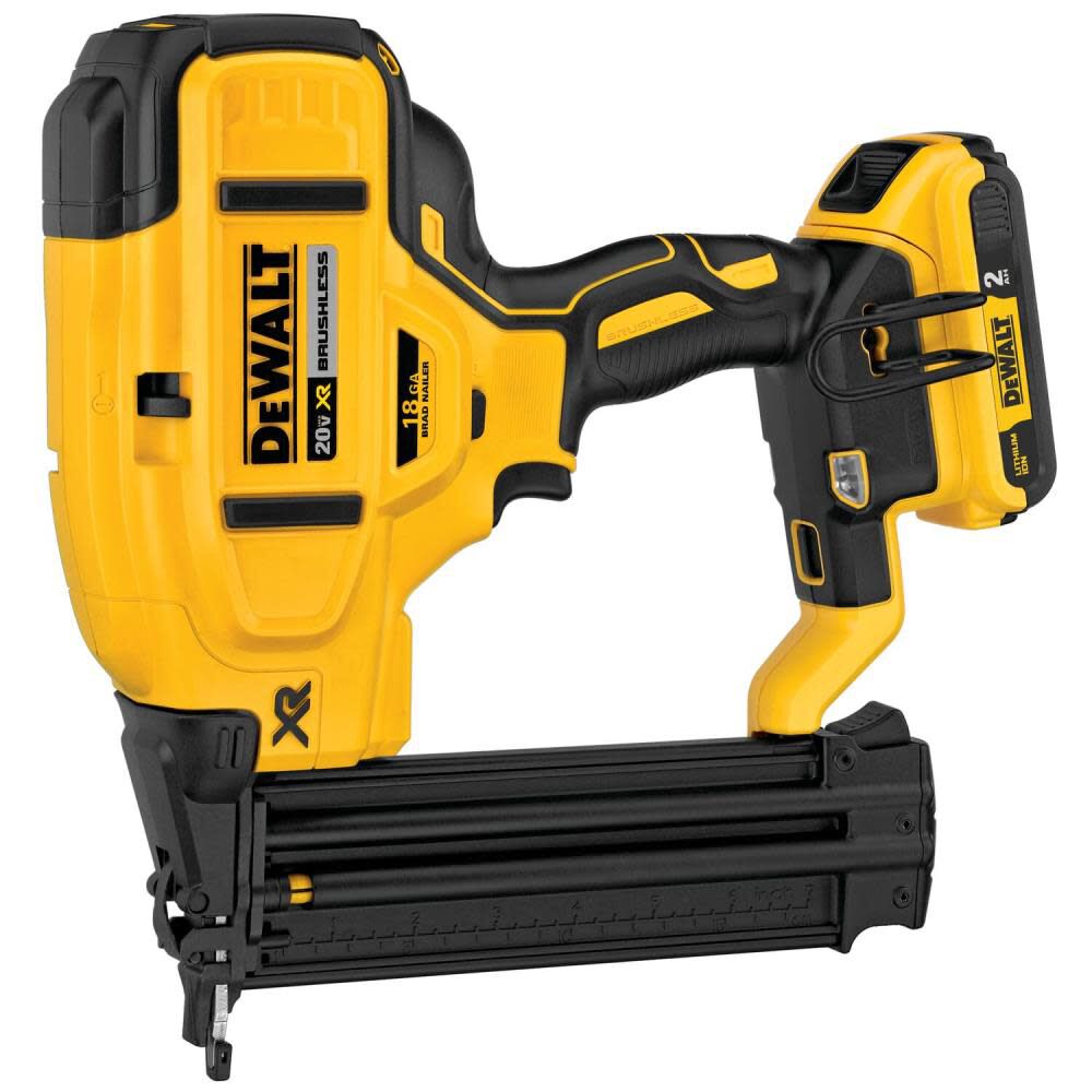 DEWALT 20 V MAX* XR 18 Gauge Brad Nailer Kit DCN680D1 from DEWALT