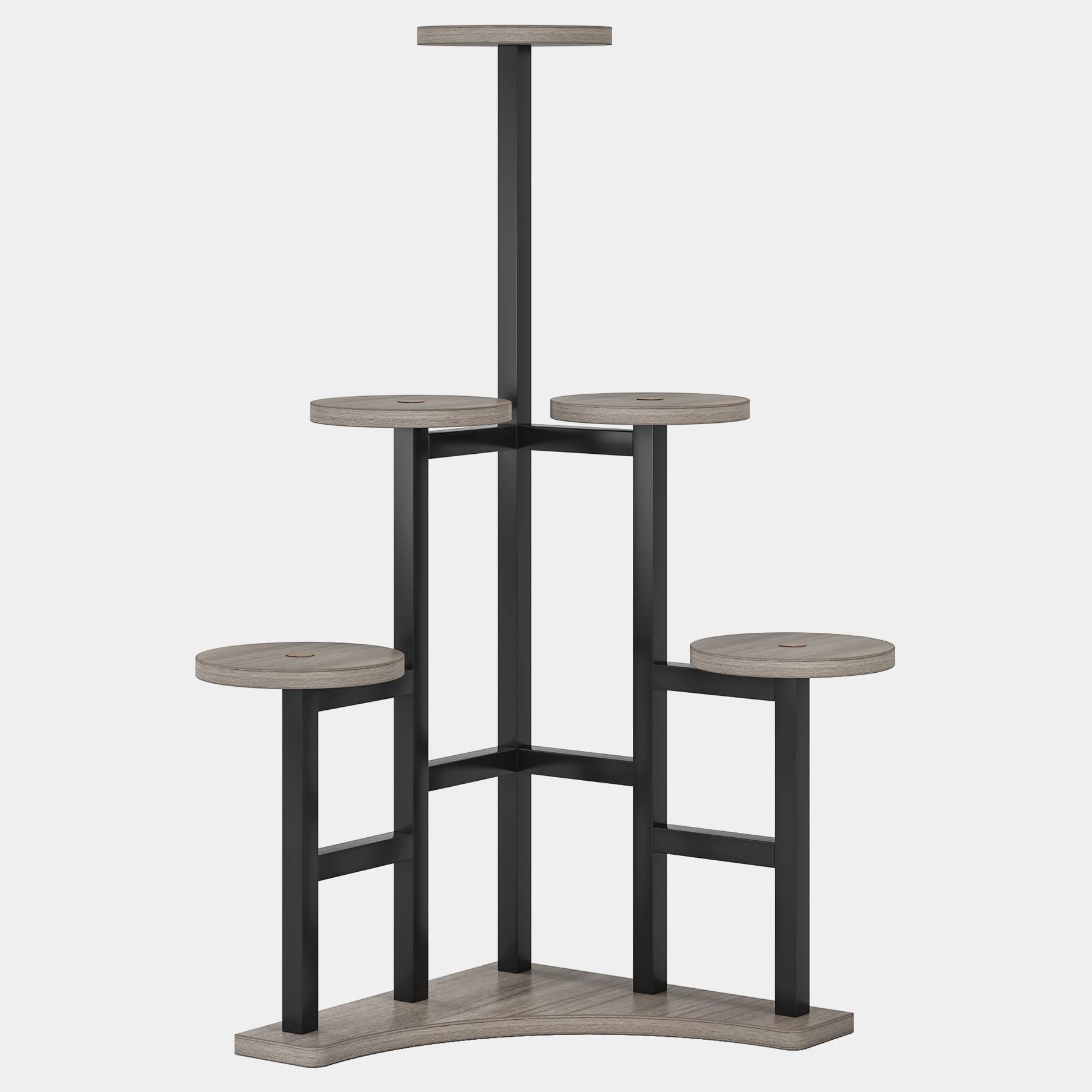 Corner Plant Stand Indoor, 6 Tiered Plant Shelf Flower Stand