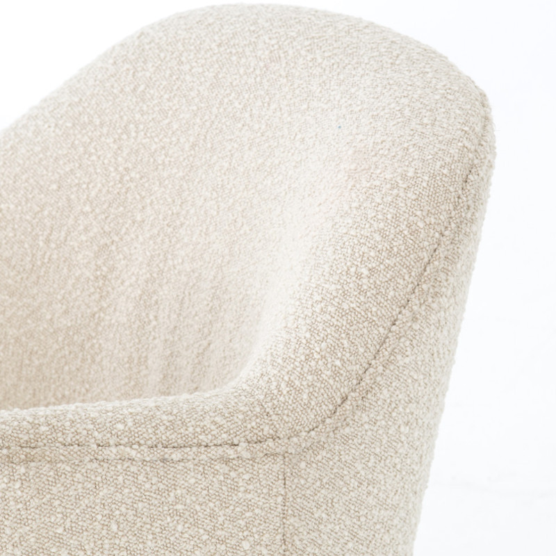 Albina Swivel Chair   Transitional   Armchairs And Accent Chairs   by Marco Polo Imports  Houzz