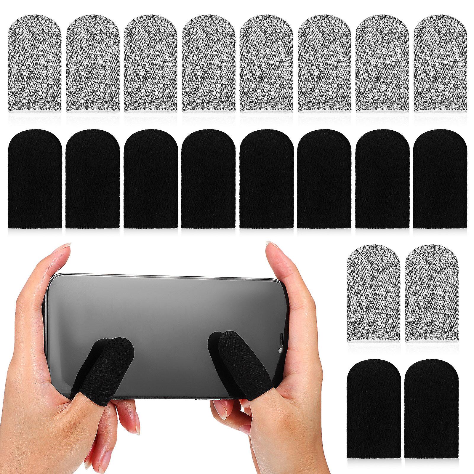 40 Pcs Finger Sleeves Mobile Game Finger Sleeves Anti-sweat Game Mobile Phone Accessories