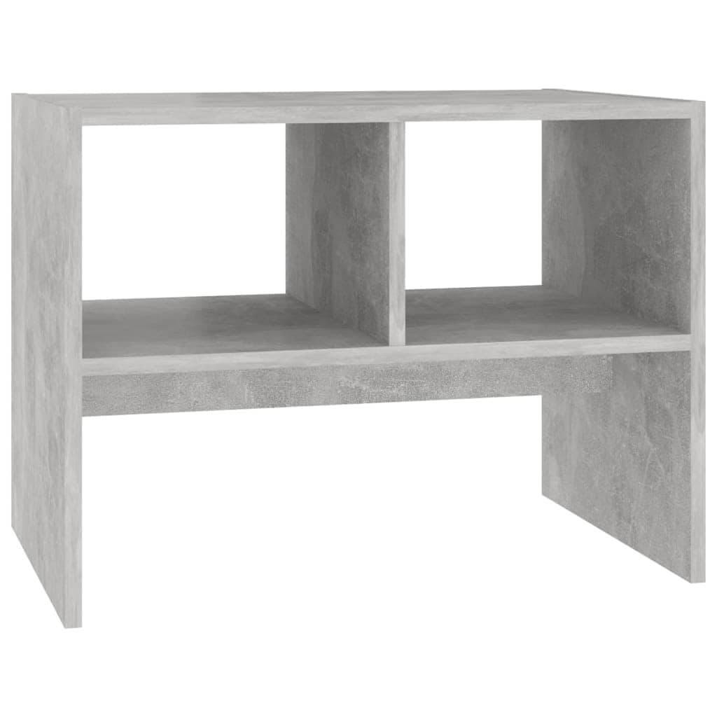 vidaXL Side Table Concrete Gray 24