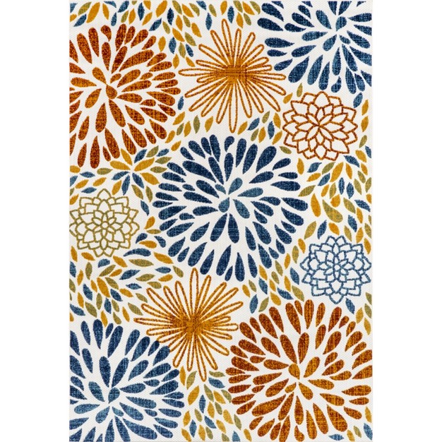 Nuloom Monique Floral Indoor outdoor Area Rug