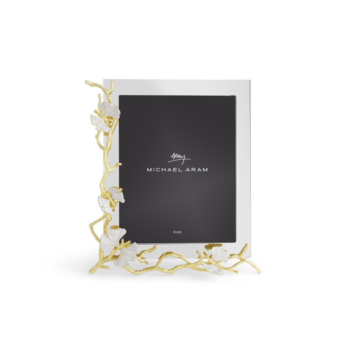 Butterfly Ginkgo Gold Reflective Frame