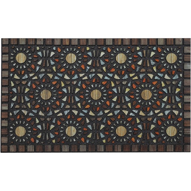 Entranced Mosaic Grain Doorscapes Mat Mohawk