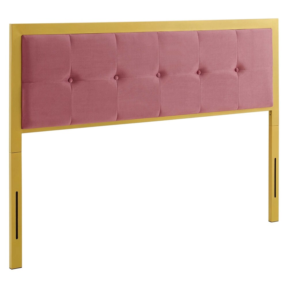 Teagan Tufted Full Performance Velvet Headboard