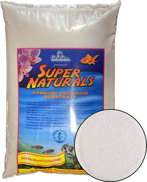 CaribSea Super Naturals Moonlight Sand Aquarium Substrate