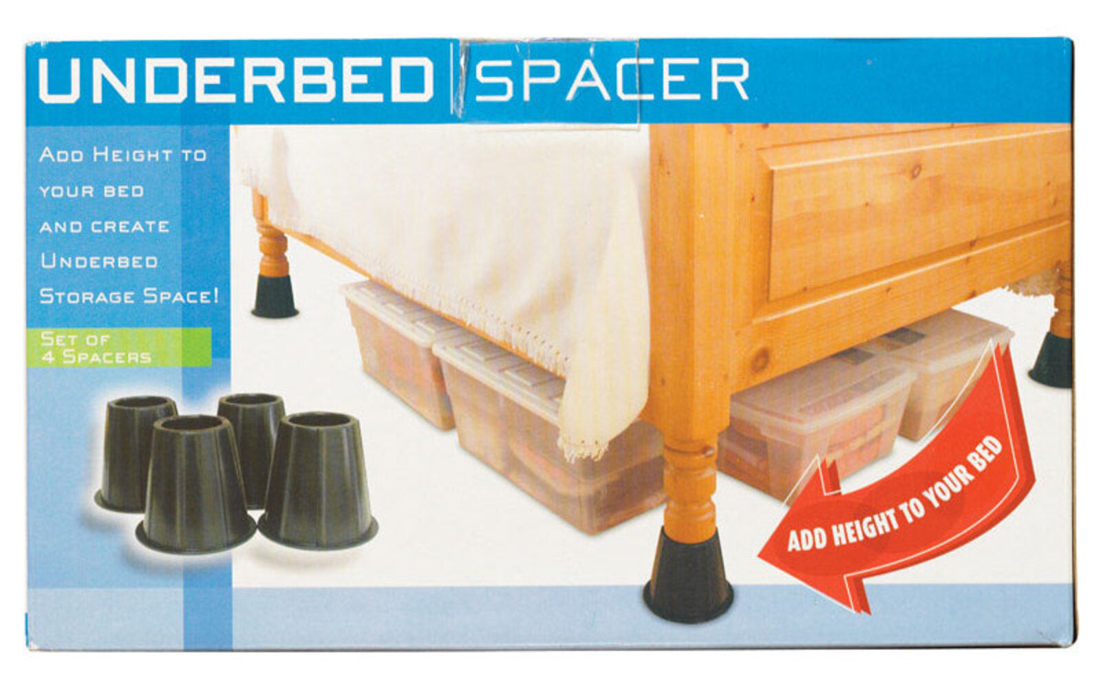 BED RISERS SET/4