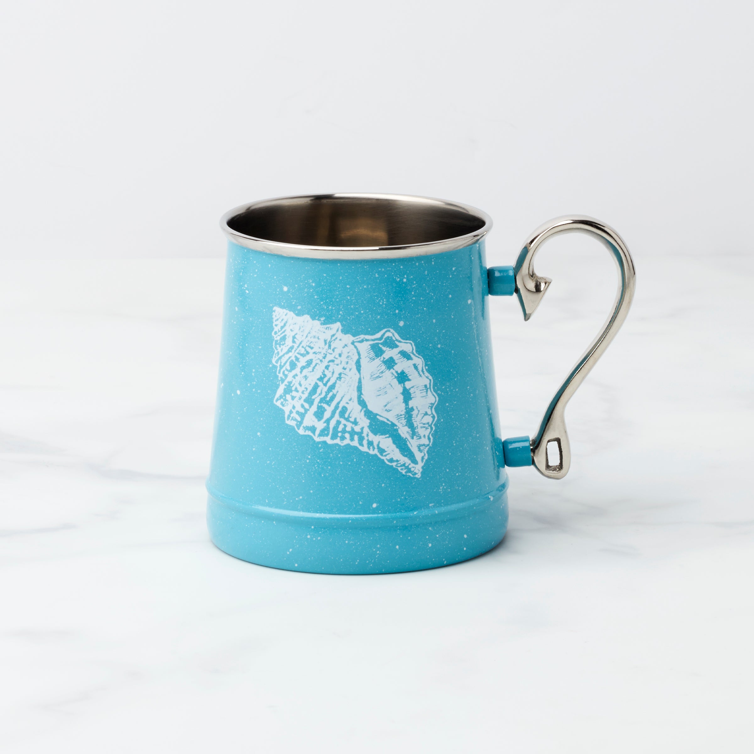 Speckle Shell Decal Beer Mug