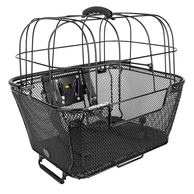 Sunlite Rack Top or Handlebar Pet Fiendly Wire Dome Mesh Basket Quick Release