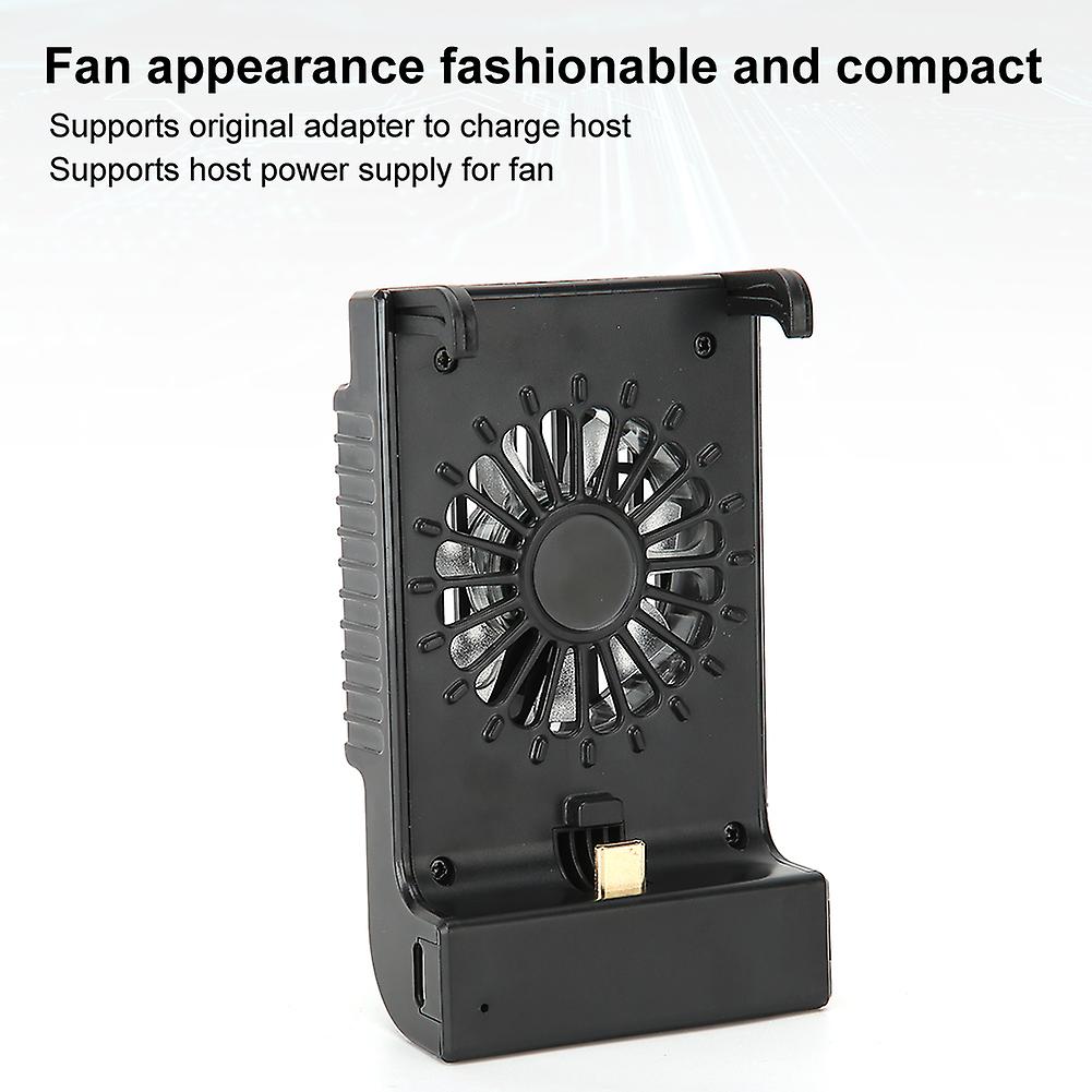 Abs Fashionable Quick Charging Heat Dissipation Type C Interface Bracket Fan Cooling Charging Stand For Switch Lite Host