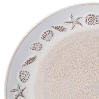 Pfaltzgraff 16-Piece Panama Coastal Beige Stoneware Dinnerware Set (Service For 4) 5267107