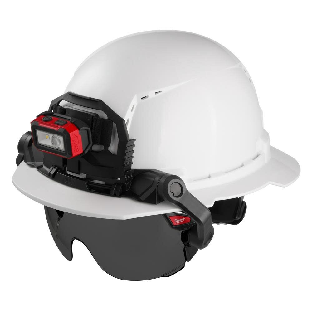 Milwaukee BOLT Eye Visor Tinted Dual Coat Lens Compatible with Safety Helmets and Hard Hats 48-73-1415 from Milwaukee