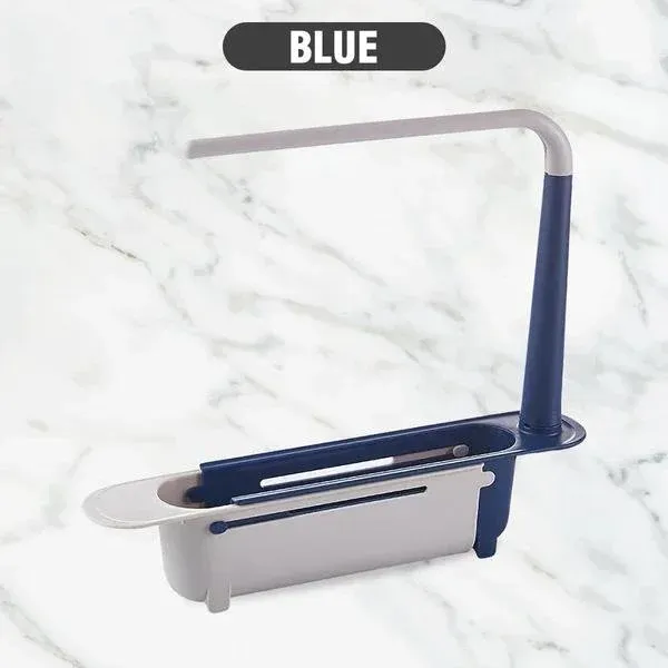 (🎅HOT SALE NOW-49% OFF) 🔥🔥Telescopic Sink Storage Rack & BUY 2 GET EXTRA 10% OFF