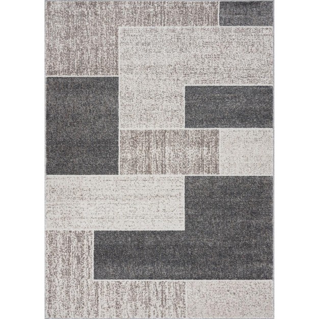 Luxe Weavers Modern Geometric Art Deco Ad Area Rug