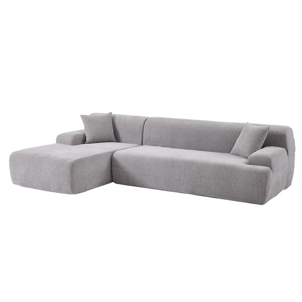 Modern Large LShape Modular Sectional Sofa for Living Room