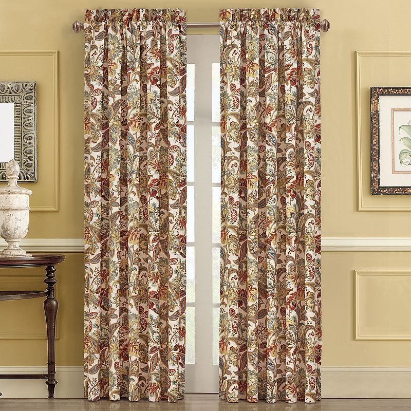 Five Queens Court 2-pack August Multi Window Curtains