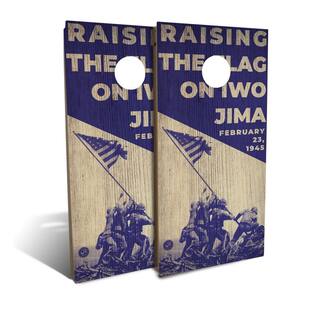 IPG Global Marketing Raising The Flag On Iwo Jima Cornhole Set BY1185