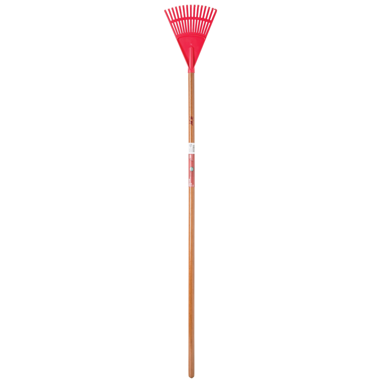 Ace 54.5 in. 14 Tine Poly Rake Wood Handle