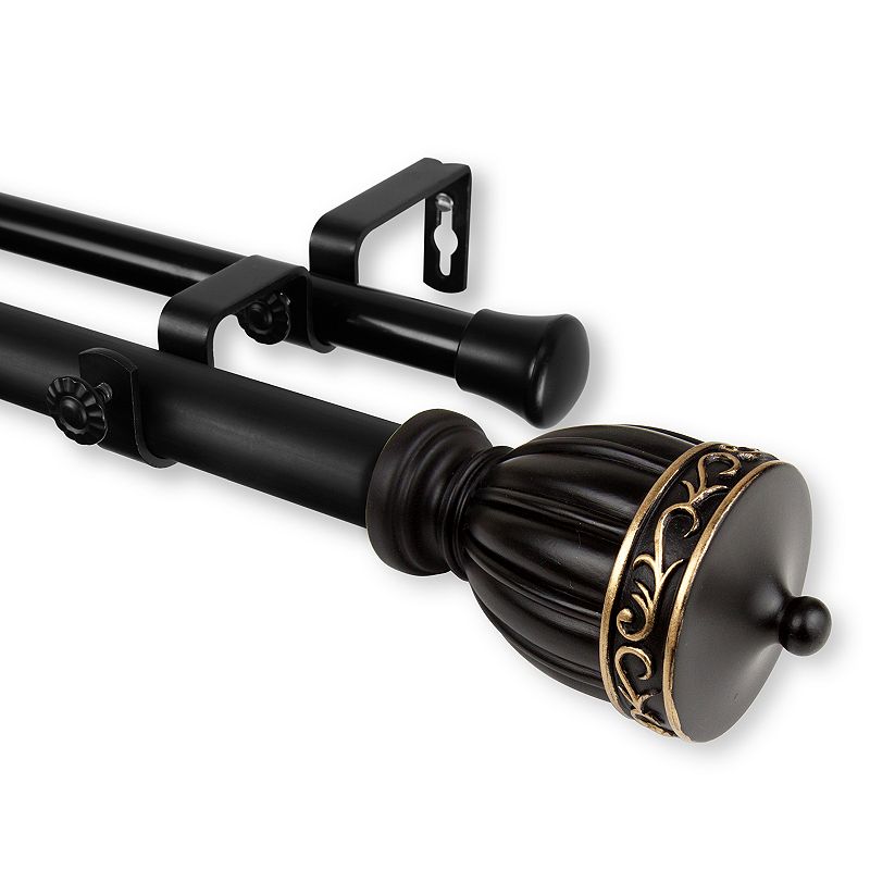 Rod Desyne Debussy Double Curtain Rod