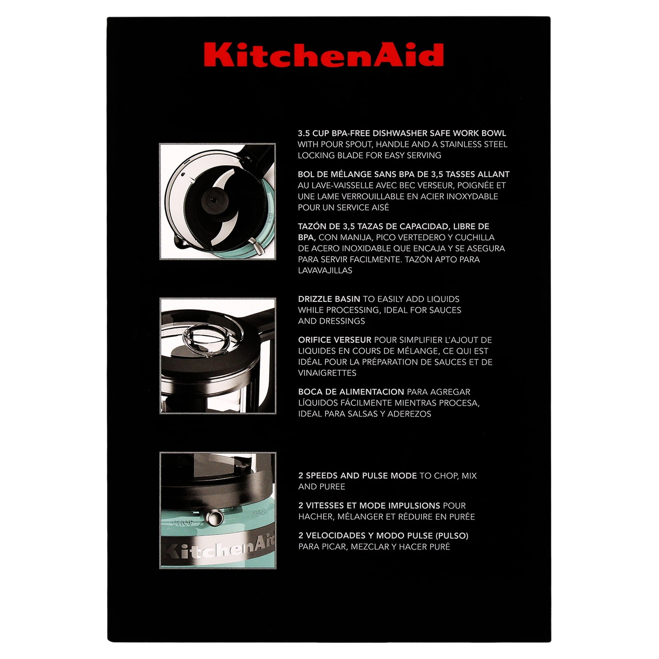 KitchenAid 3.5 Cup Food Chopper, KFC3516