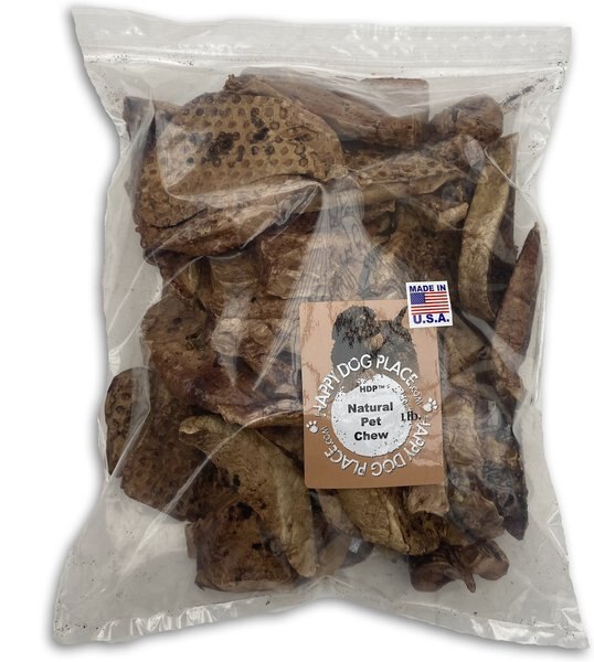 HDP Lamb Munchies Sliced Lamb Lung Dog Treats， 1-lb bag