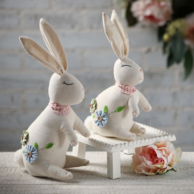 8 5 quot h Sullivans Resting Bunny Characters Set Of 2 Multicolor