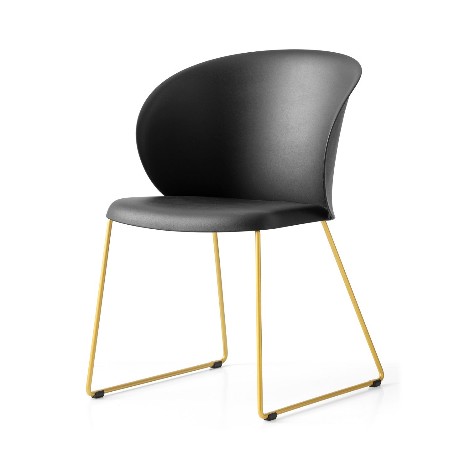 Tuka Indoor/Outdoor Painted Brass Leg Chair