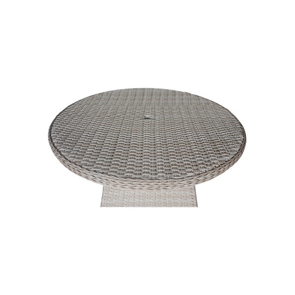 Outdoor Wicker Patio Dining Table