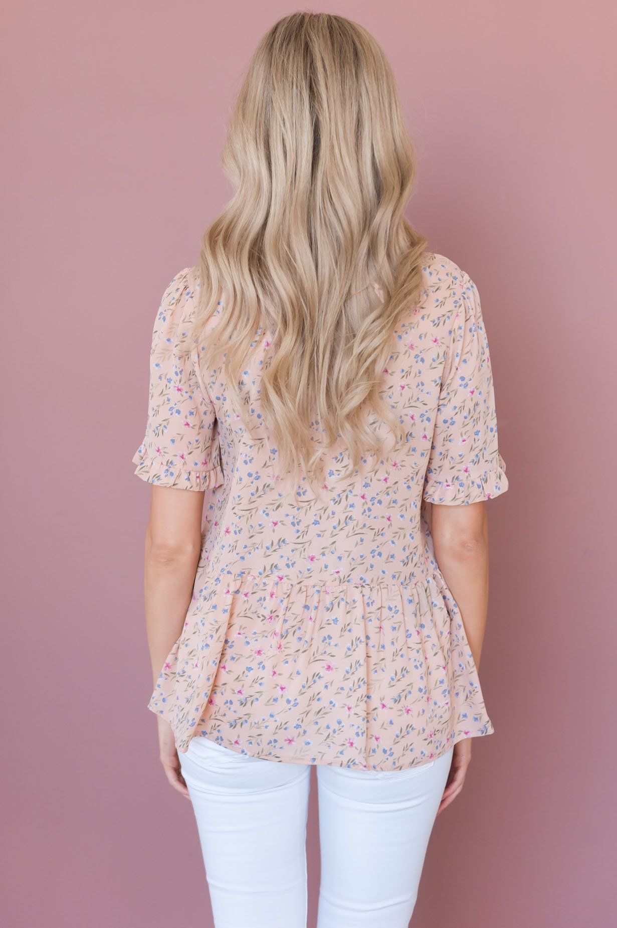 Fearless Heart Floral Blouse