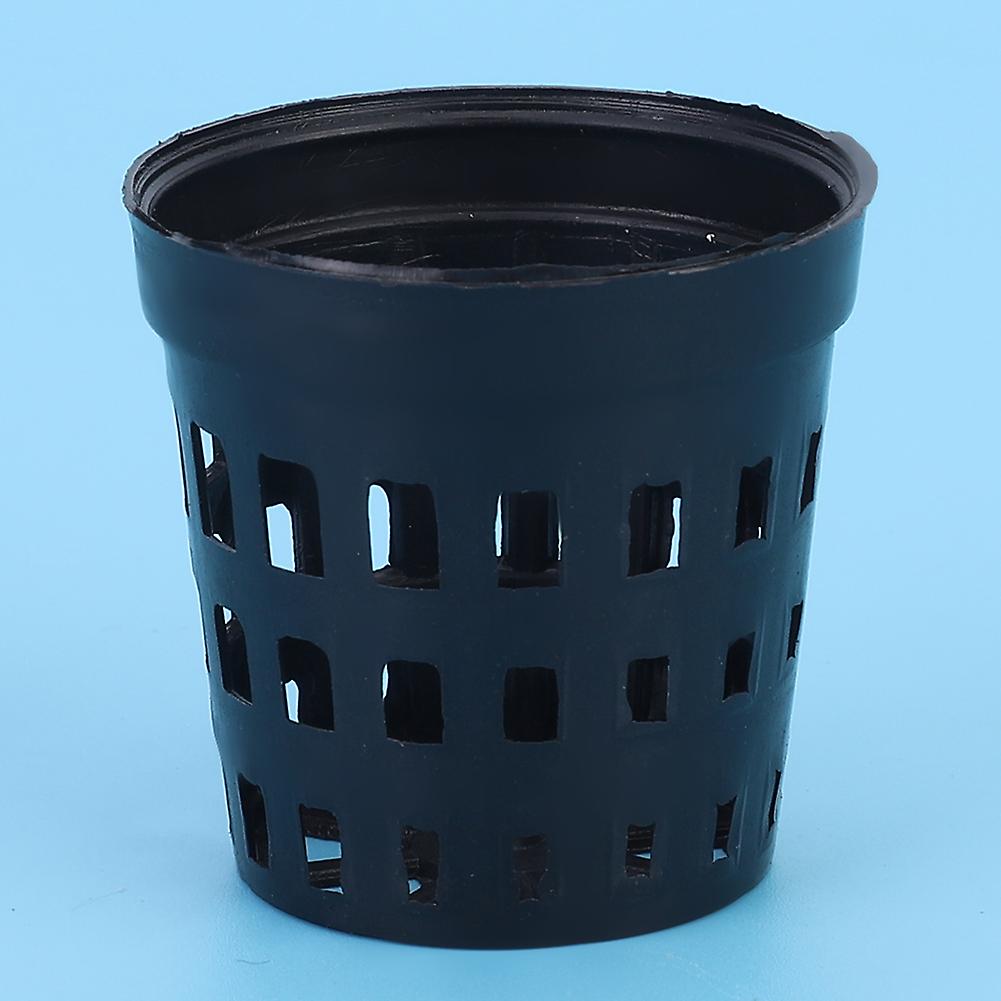 30pcs Black Plastic Aquarium Water Plants Planting Basket Fish Tank Grass Cultivate Baskets