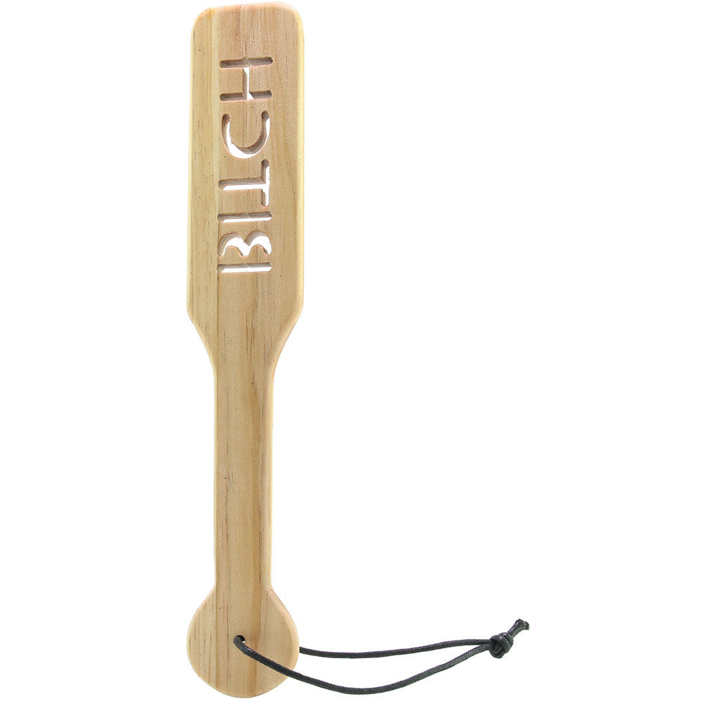 Wood BITCH Paddle