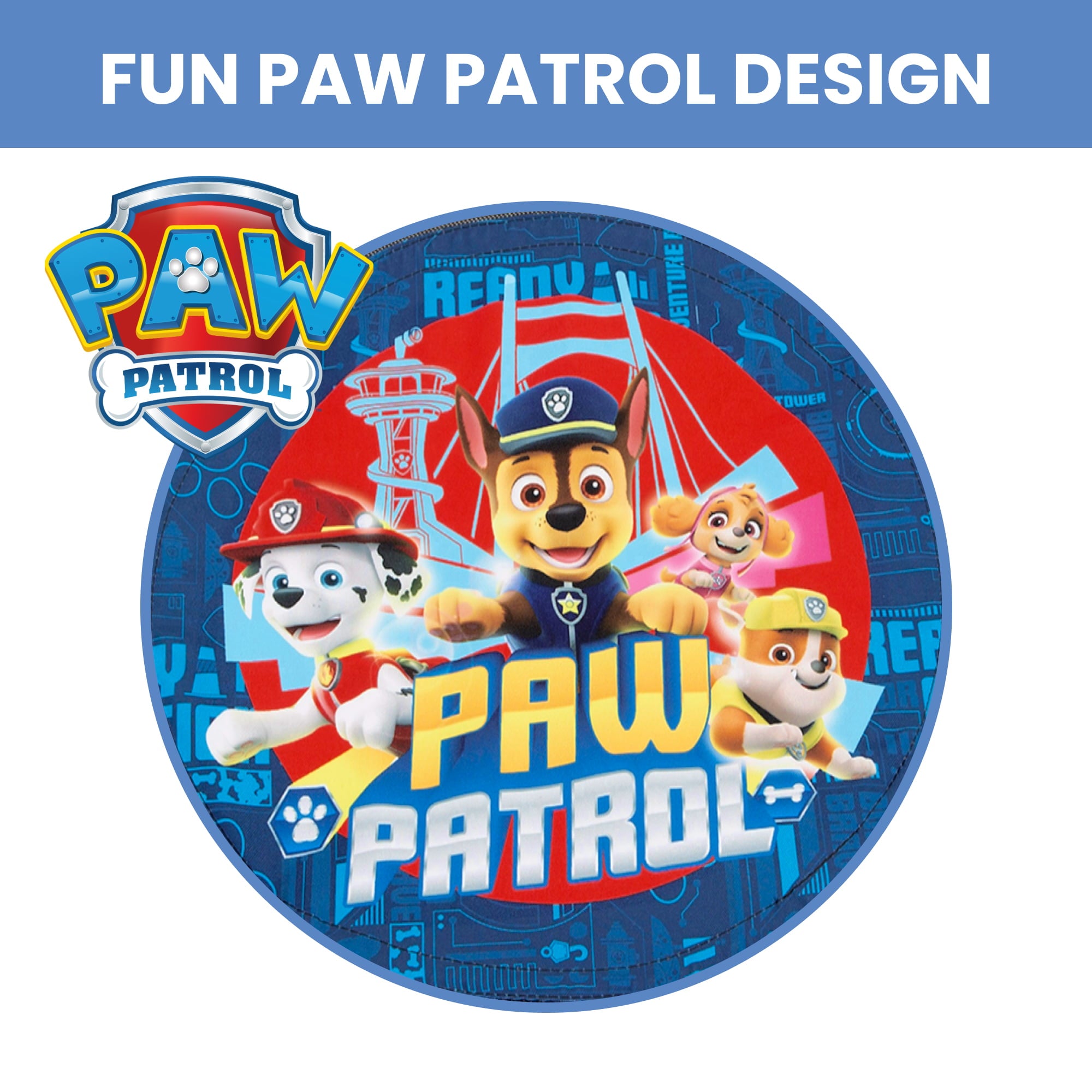 PAW Patrol 40-inch Saucer Swing – Includes Hardware for Swing Set or Tree Attachment