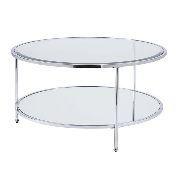 Rambix Glam Cocktail Table， Chrome