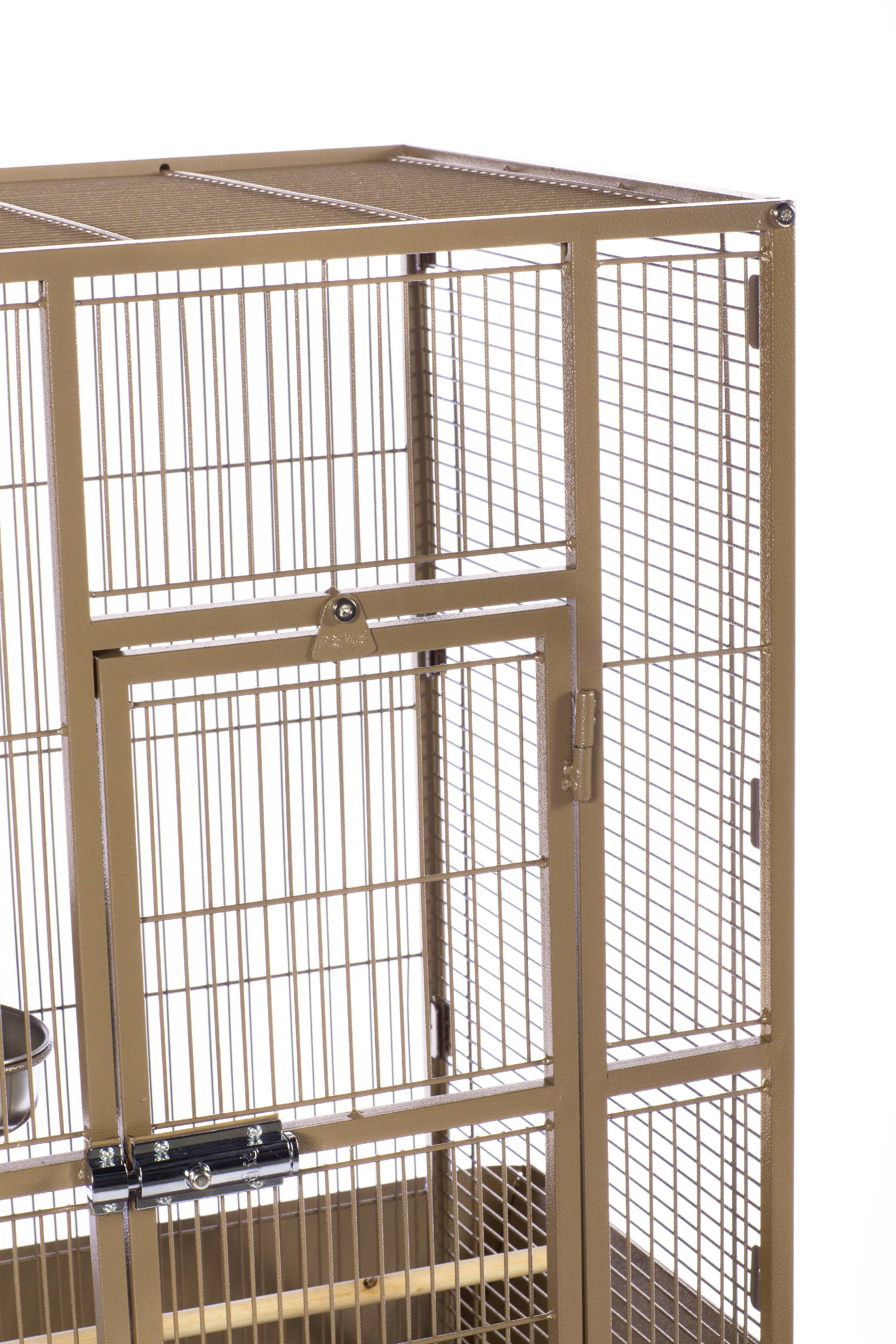 Prevue Pet Products Park Plaza Bird Cage， Coco Brown