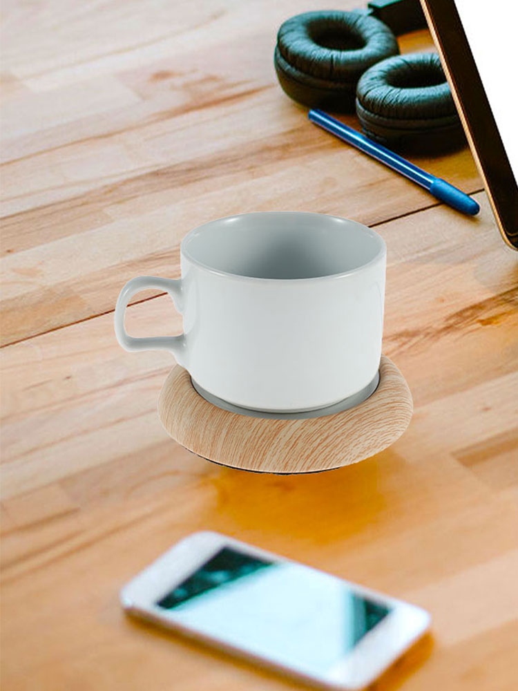 Coffee Cup Warmer，USB Mug Warmer Electric Fast Heating Cup Mat for Auto Shut Off Cup Warmer