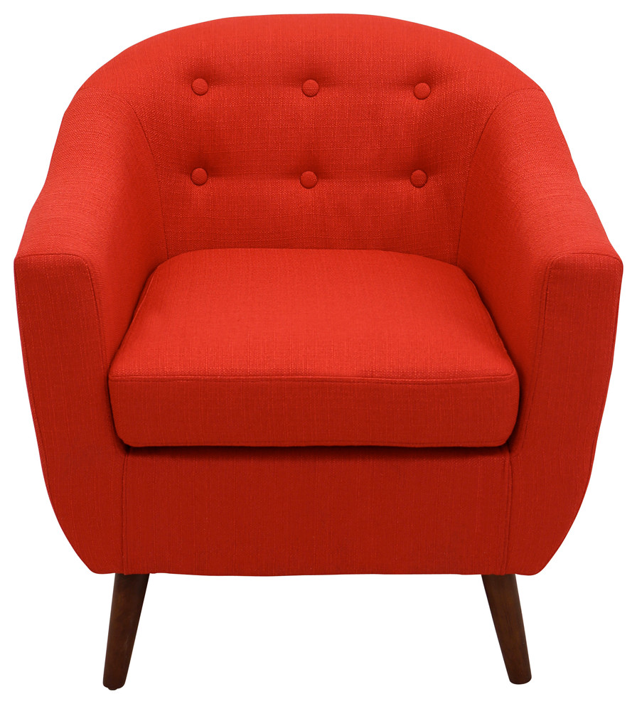 lumisource Rockwell Accent Chair   Contemporary   Armchairs And Accent Chairs   by ZFurniture  Houzz