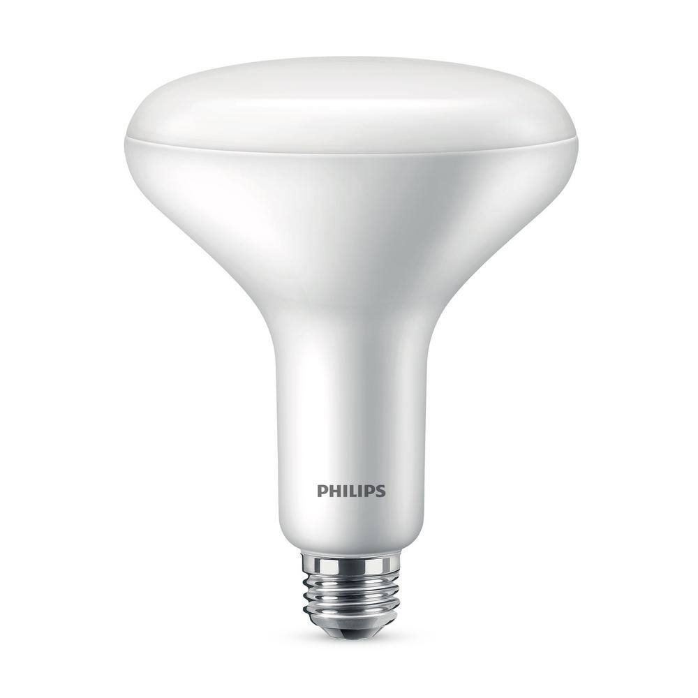 Philips 65-Watt Equivalent BR40 Ultra Definition Dimmable E26 LED Light Bulb Soft White with Warm Glow 2700K (1-Pack) 576512