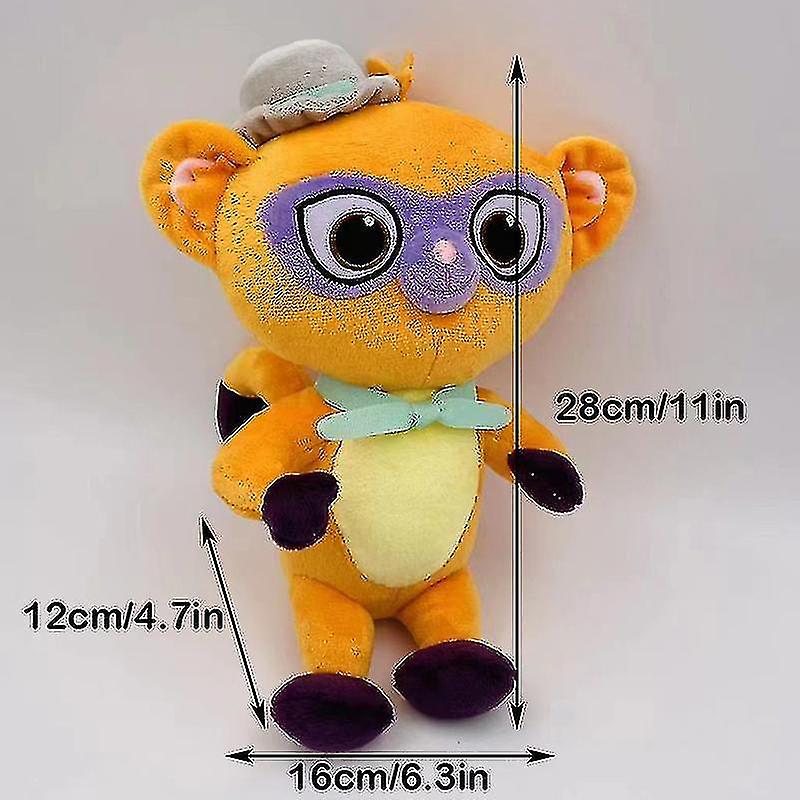 Cartoon Movie Vivo Monkey Plush Toy Soft Stuffed Doll Birthday Gift For Kids Boys Girls