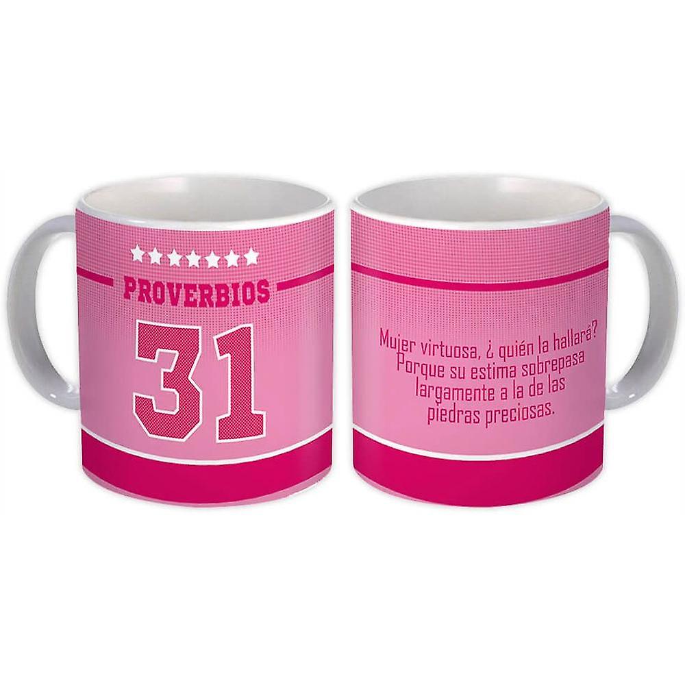 Gift Mug: Proverbios 31 Spanish