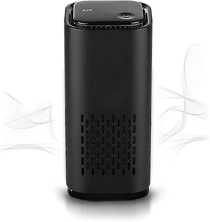 Air Purifier ultra portable ultra QuietPerfect for Travel In-Car and Desktop (Black)