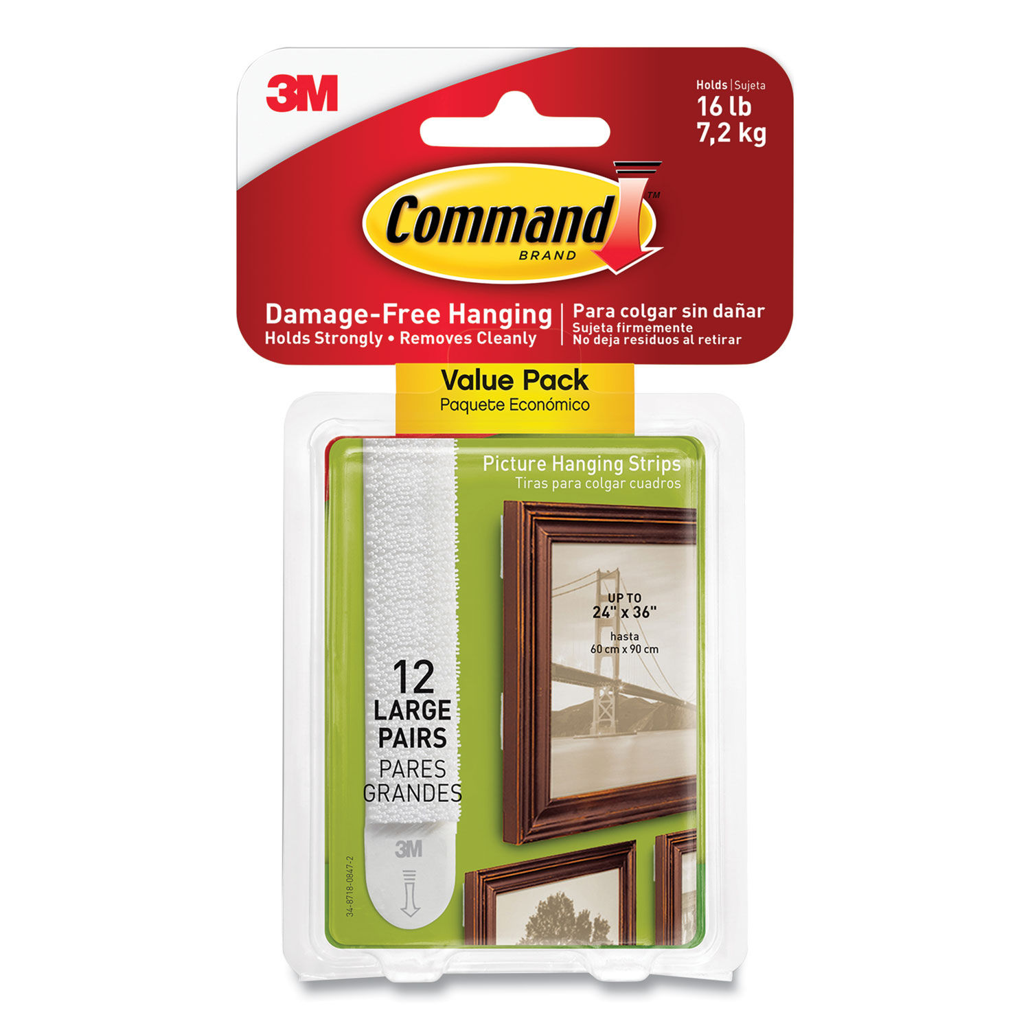 Picture Hanging Strips by Commandandtrade; MMM1720612ES