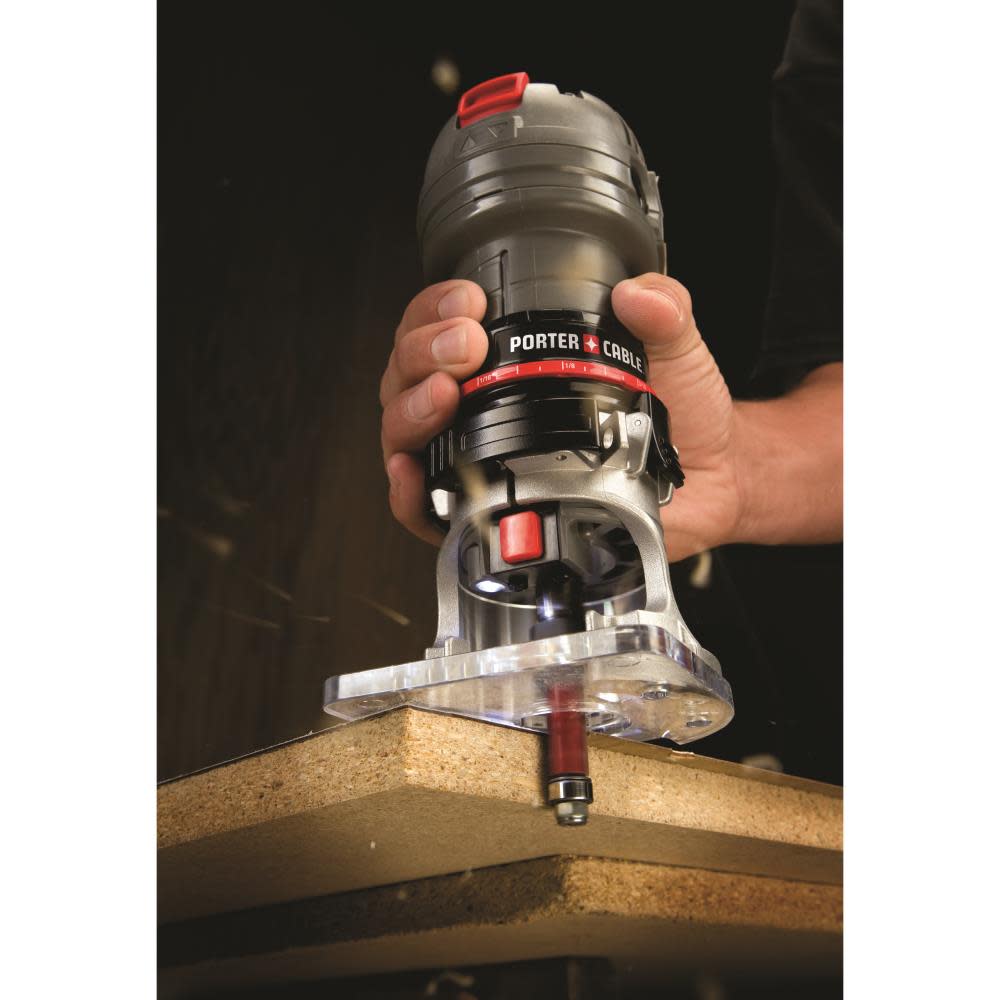 4.5 Amp Single Speed 1/4 In. Laminate Trimmer ;